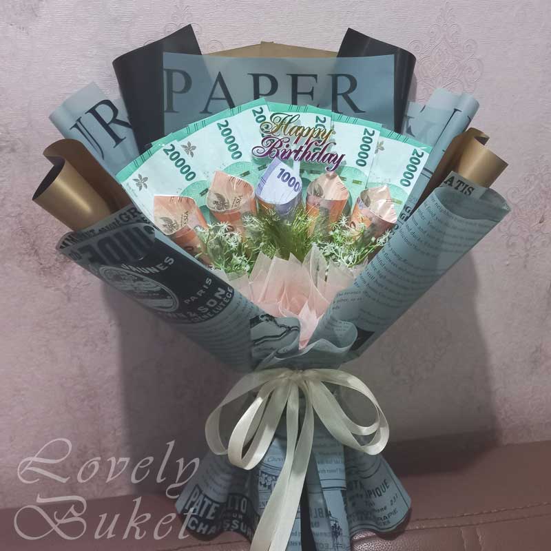 Buket Uang A48